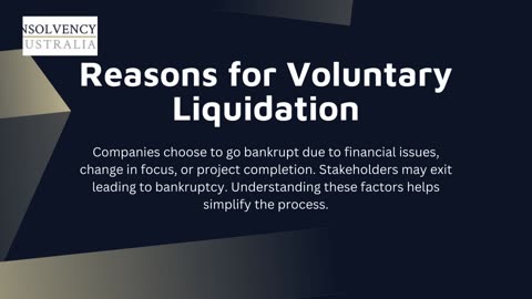 Things to Know About Voluntary Liquidation Australia