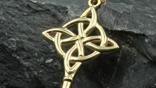 Unlock Spiritual Depths with the Celtic Four Point Knot Pendant