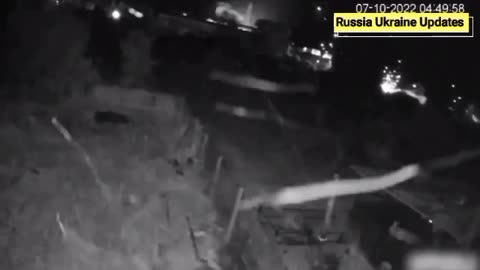 Missile attack on the objects of the Armed Forces of Ukraine in Nikopol.