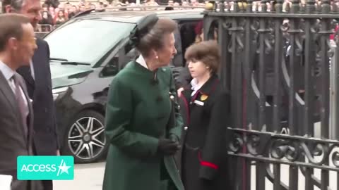 Prince George & Princess Charlotte Attend Prince Philip's Service W_ Prince Will