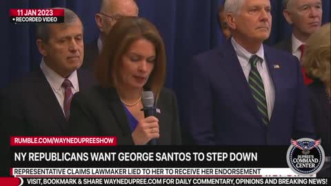 NY Republicans Want George Santos To Resign; "He Lied To Me Personally For My Endorsement"