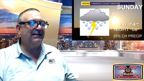 NCTV45 LAWRENCE COUNTY 45 WEATHER MONDAY APRIL 22 202