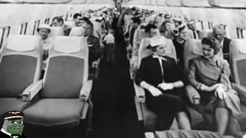 1950s AIRLINER LANDS WITH 92 SKELETONS ONBOARD