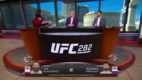 Anthony Smith & Dominick Cruz break down Jan Blachowicz vs. Magomed Ankalaev _ UFC 282 Pre-Show