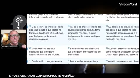 A Chave da Ciência - PQ3QTcYx5o4 - AS DUAS FACES DE SIMÃO PEDRO 6 REUNIÃO com INSCRITOS