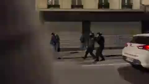 PARIS France, Images of a regime that can only hold on by using the most brutal violence (Mar 21, 2023)