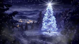 christmas tree village