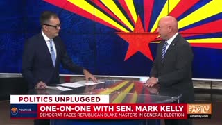 Arizona senator Mark Kelly was asked if Joe Biden is doing a good job