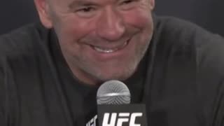 Dana White takes jab at reporter when asked about MVP rumours