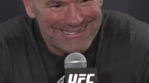 Dana White takes jab at reporter when asked about MVP rumours