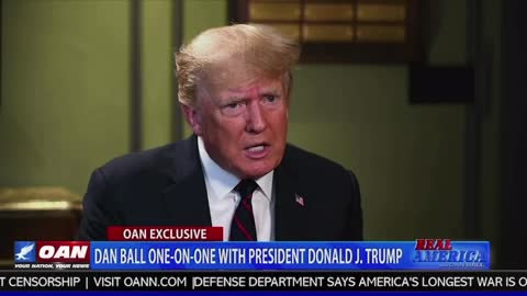 [8.30.21] President Trump Full Interview with Dan Ball on OAN