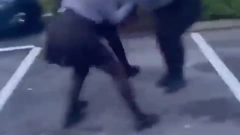 Two black racist women beat up a coleague while one of their peers films in Uk