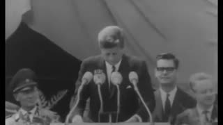 June 26, 1963 | President Kennedy Proclaims "Ich Bin Ein Berliner"