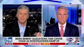 McCarthy Finally Floating Biden Impeachment Inquiry After Explosive Revelations