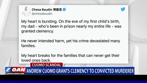 Andrew Cuomo grants clemency to convicted murderer