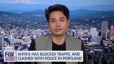 April 24 2019 Andy Ngo talking about antifa, Portland mayor, and police