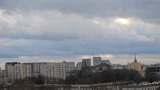 Chmury nad Stolicą: Timelapse Warszawa