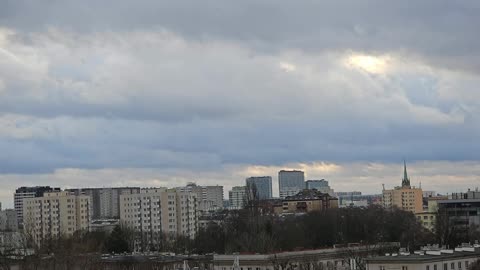 Chmury nad Stolicą: Timelapse Warszawa
