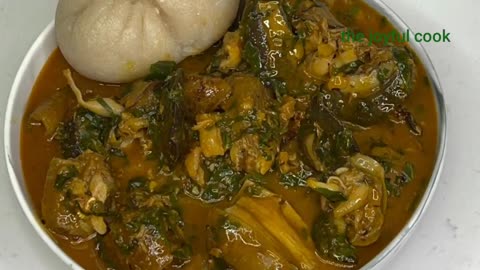 Sweet Uziza soup