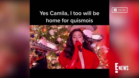 Camila Cabello Pokes Fun at the Way She Pronounces Christmas E! News