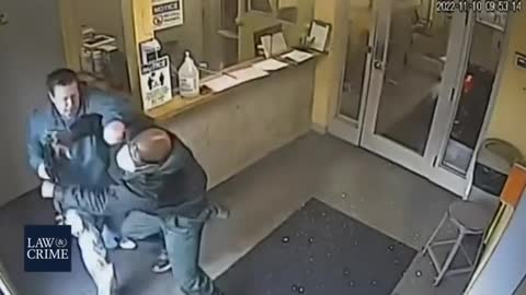 Heroic Security Guard Saves The Day By Tackling Gunman