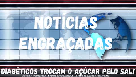 Notícias engraçadas: Diabéticos trocam o açúcar pelo sal!