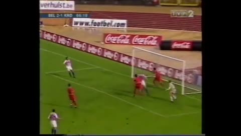 Belgium vs Croatia (EURO 2004 Qualifier)