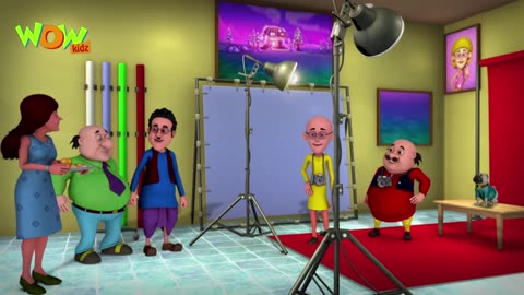 Photo Shop - Motu Patlu in Hindi - 3D Animation Cartoon for Kids