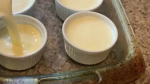 ￼Crème Brûlée!! #shorts #fyp #viral #cooking #chef #food #recipe #trending