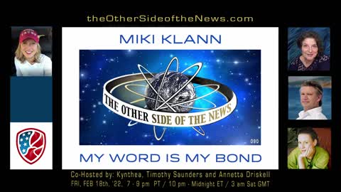 MIKI KLANN – MY WORD IS MY BOND © TOSN-90 - 02.18.2022