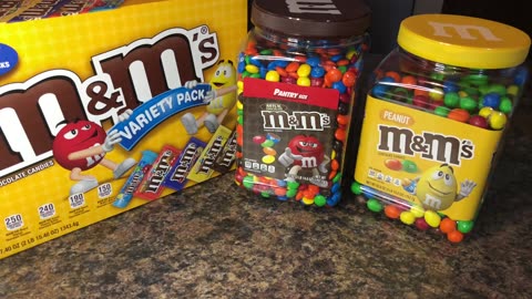 M&M's Chocolate Candy Unboxing