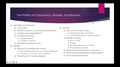 2020-0419 - CRP Weekly Webinar #4: “The Politics of CV, Women, and Business”