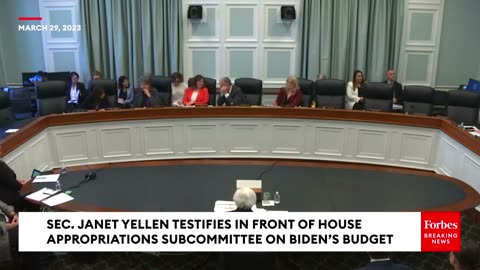 Sec. Janet Yellen Testifies In Front Of The House Appropriations Subcommittee On Biden's Budget