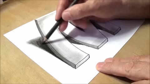 Amazing Art Trick - 3D