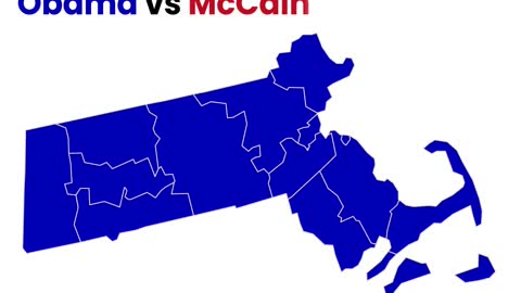 Massachusetts's 20-Year County Level Presidential Election Shifts: Unpacking Trump's Impact in 20 Seconds