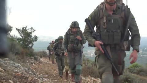 Israeli troops carried out exercises this past week simulating fighting in Lebanon,