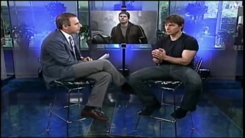 The famous Tom Cruise interview with Matt Lauer on the Today show.