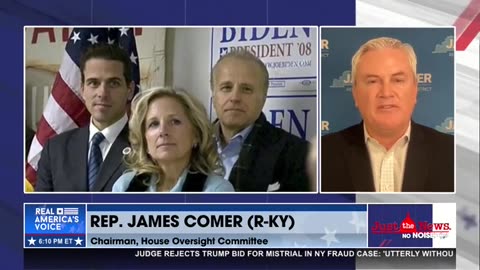 Comer Says Biden's Brother Has 'Signaled' That He Will Cooperate In Probe