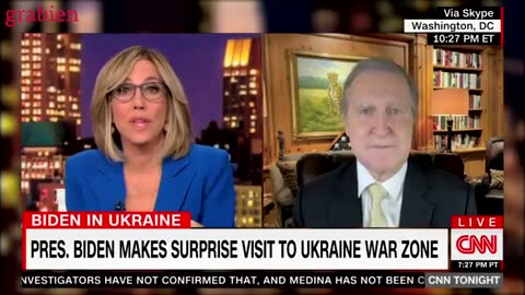 SUPERCUT! Media on Biden's Kiev layover: LITERALLY HISTORY'S GREATEST HERO!