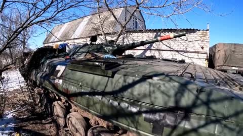 Captured Ukrainian BMP-1