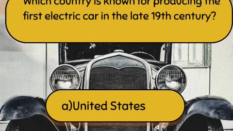 Automotive History Question 4