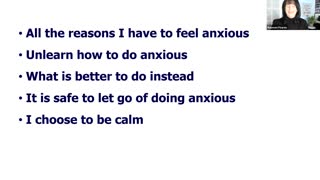 Wellbeing Wednesday 7th November Anxiety