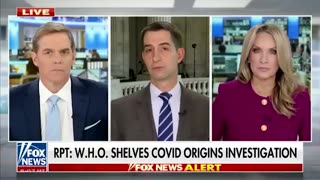 Senator Cotton BLASTS Biden And The WHO For Shelving Investigation Into COVID Origins