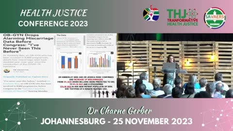 Health Justice Conference (Johannesburg) - Dr Charne Gerber