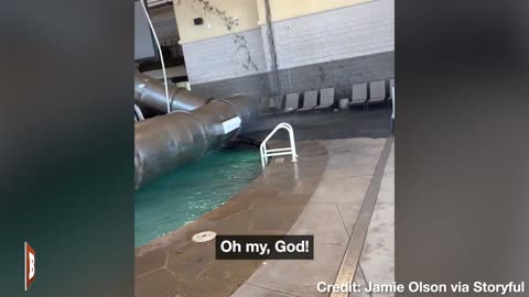"HELP ME!" -- People Scream as Ventilation System Collapses at Pool, Injuring Six
