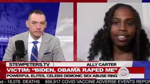 Ally Carter Child Trafficking Survivor; Raped by Obama, Biden