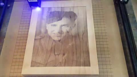 Photo Engraving Wood / Ortur Laser Master 2 20w