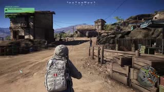 Ghost Recon tagging supplies for the rebels