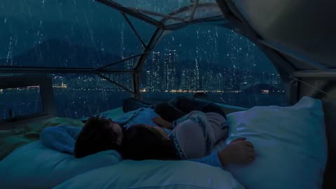 10 Hours ⚡️Sleep Better with the Soothing Sounds of Rain - Calm Your Mind and Relax Your Body