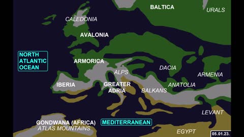 Cambrian to Oligocene (Britain)